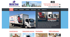 Desktop Screenshot of movingzone.com